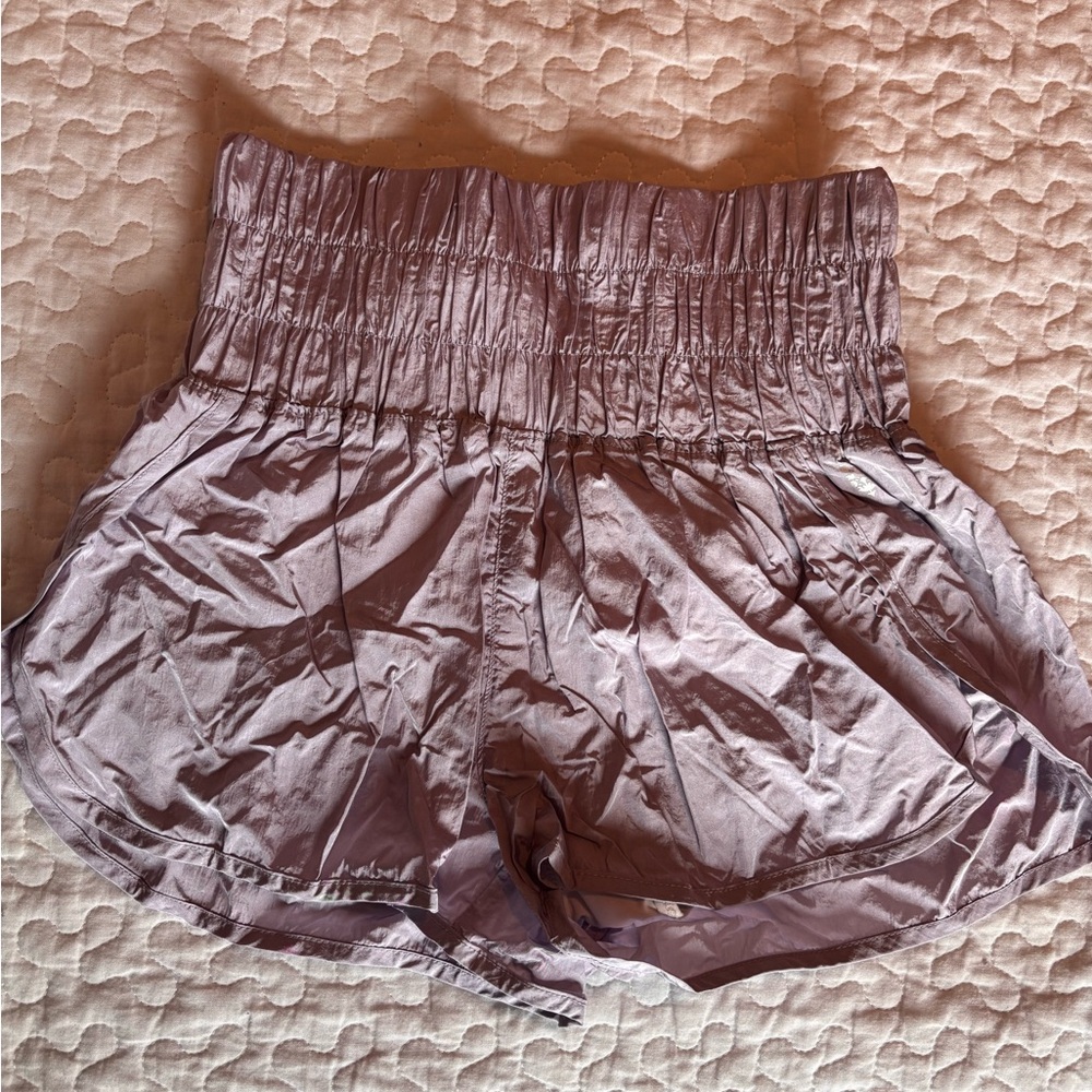 Free People Movement Way Home Shorts Mauve S